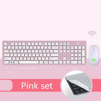 

104 Keys Mechanical Feel Silent Keyboard USB Wired Gaming Keyboard For Macbook Lenovo HP PC Gamer Computer Keypad Girls