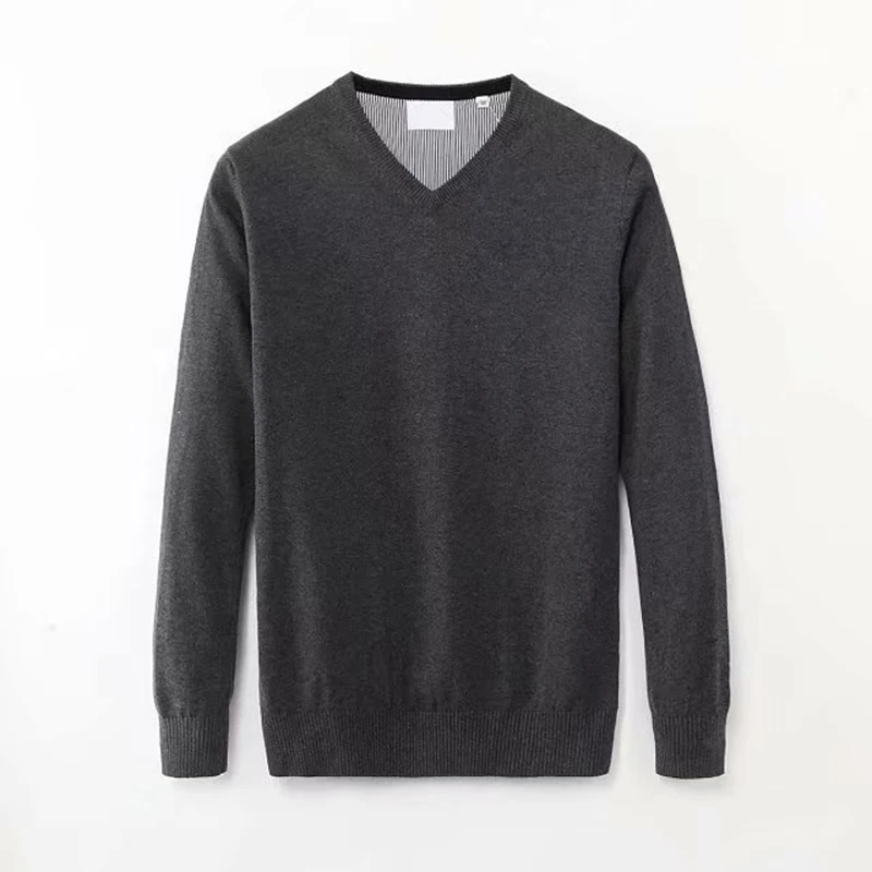 men crocodile V-neck cotton sweater autumn winter jersey Jumper hombre pull homme hiver pullover men Knitted sweaters