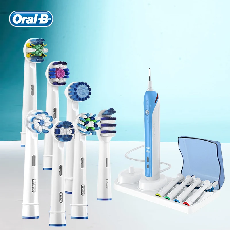 Oral B Сменные насадки для кистей 3D отбеливающая зубная нить отбеливания зубов