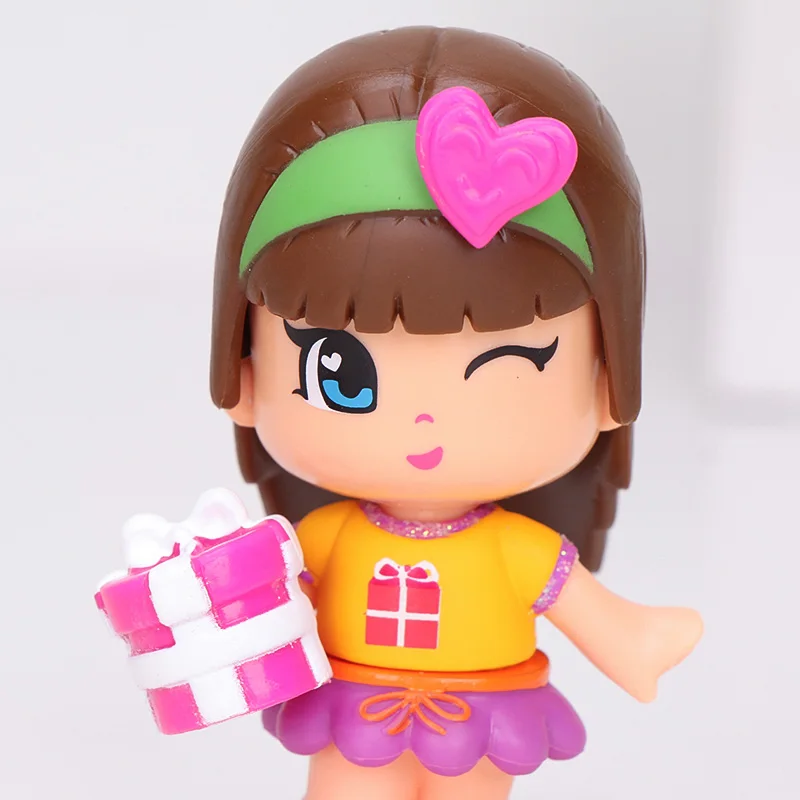 7 см мини прекрасный Boneca Pinypon куклы игрушки ПВХ Фигурки Модная Кукла для девочек игрушки