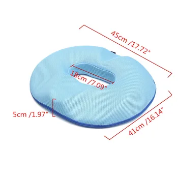 

New Anti Hemorrhoid Massage Chair Seat Memory Cushion Hip Push Up Orthopedic Foam Tailbone Pillow Car Office Seat Cushion