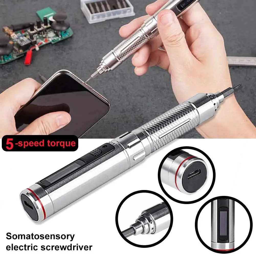 

ES121 Mini Precision Smart Gyro Motion Control Electric Screwdriver Bits Set