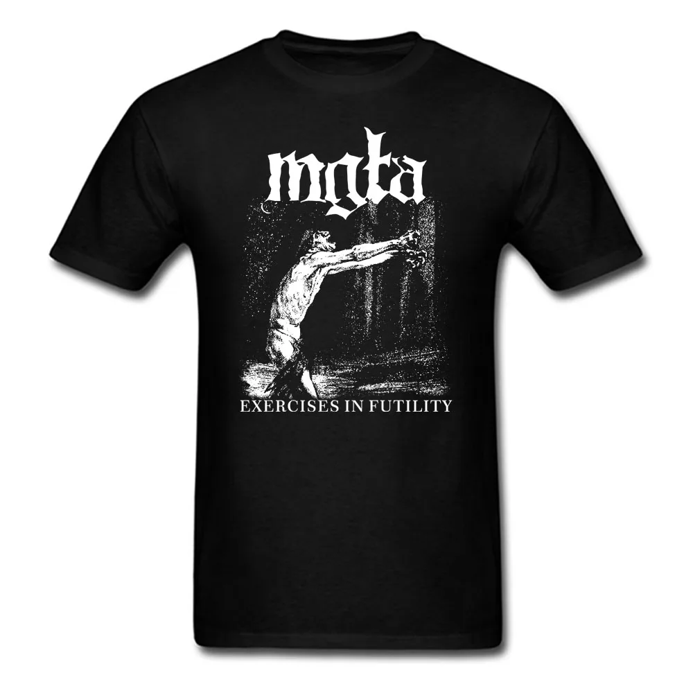 Mgla упражнение в Futulity еще больше дюбм гнездо футболка мужские с принтом в стиле Блэк-металл пользовательские Футболки размер s-xxxl - Цвет: Men 2