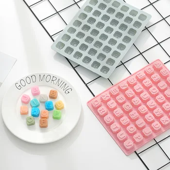

Silicone 26 letters cake moulds Non-stick Kitchen Bakeware Cake Mould Pan Pudding Maker Mold DIY Chocolate Chip Mold Baking Tool