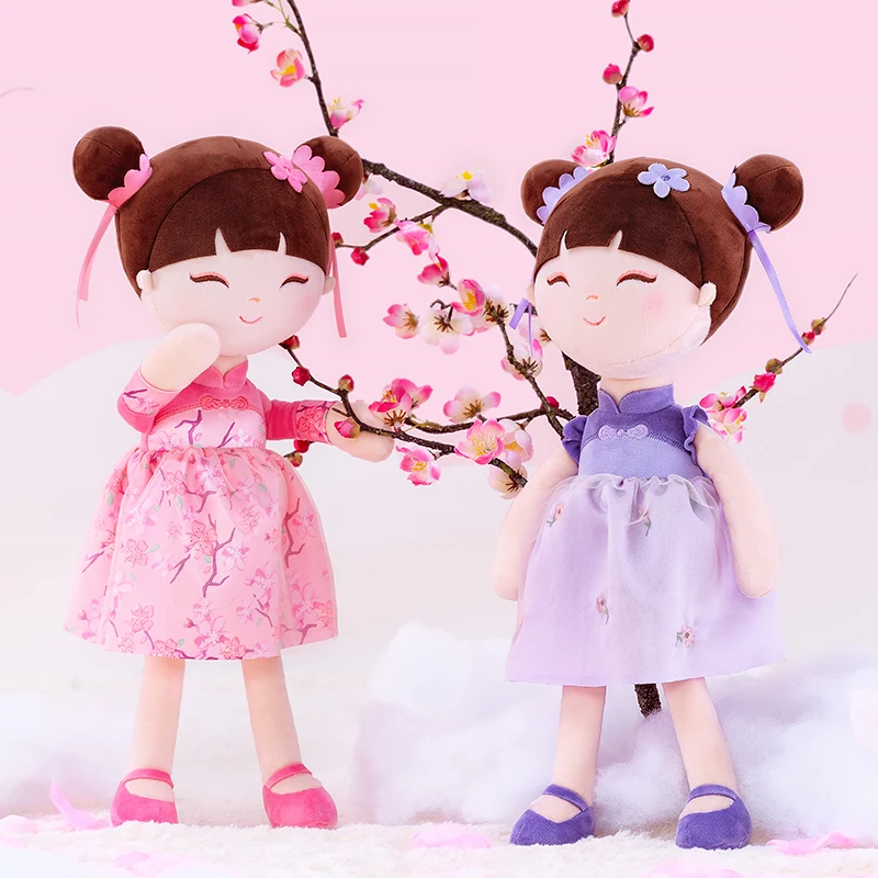 Gloveleya Giocattoli Di Peluche Stile Cinese Ten Scroll Fairy 2021 Nuovo Design Baby Girl Cloth Doll Afflitto Ragdoll Baby Girl Regali Idee