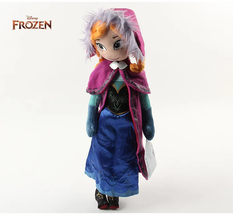 Дисней плюшевые игрушки куклы замороженные 40 см Эльза Анна Принцесса Мягкая кукла игрушки для детей подарок на день рождения - Цвет: Anna