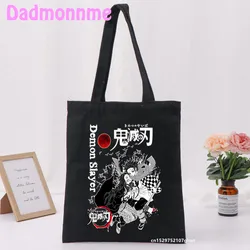 BAG Nezuko Chibi Kimetsu no Yaiba Shoulder Bags Large Capacity Wild Messenger Bag Summer New Cute Fun Canvas Handbag Tote Bag