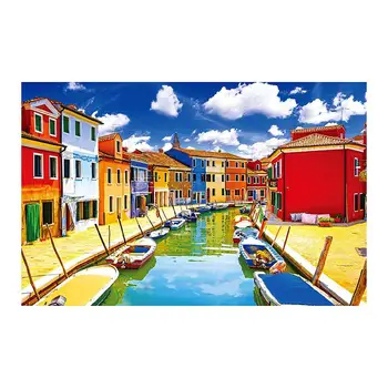 

Jigsaw Puzzle 1000 Pieces Dream Positano Burano Landscape Puzzle Children's Gifts Early Education Male And Female Stress Relief