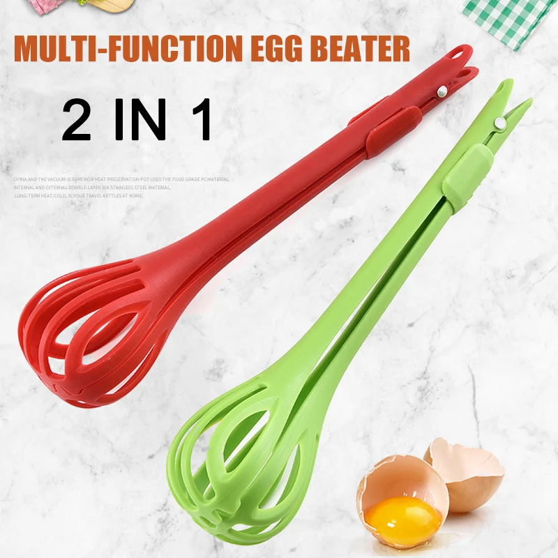 

2 in 1 Egg Mixer Bread Clip Mixer Multi-function Hand-Held Blender Tools Kitchen Gadget DAG-ship