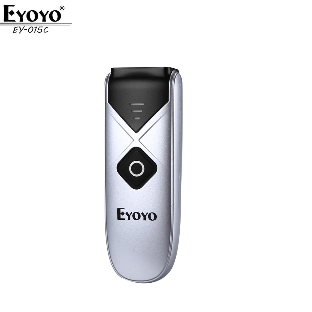 desktop scanner Eyoyo EY-015C CCD Bluetooth Barcode Scanner Mini Wireless Bar code Reader USB 2.4G Portable 1D Scanner For iPhone Android PC negative scanner