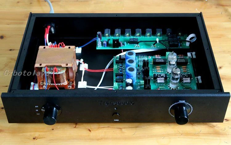 Finished Reference Conrad-Johnson Pv12 circuit 12AU7 tube preamplifier 3 road inputs 1road output amplifier