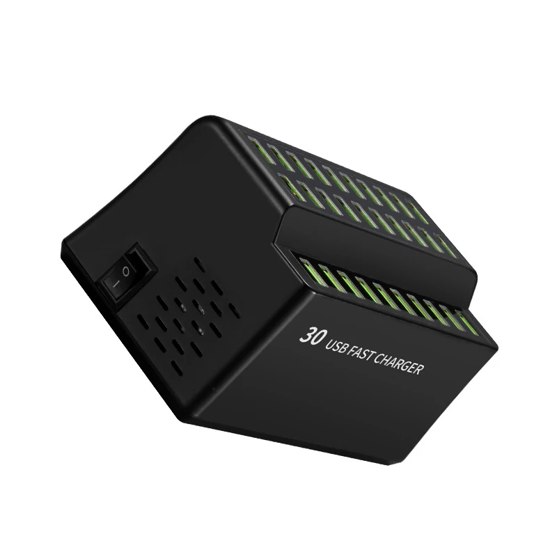 30 портов Usb зарядное устройство для samsung S10 huawei mate 30 Pro 180 Вт Мульти USB быстрое зарядное устройство для Iphone X 8 11 быстрая зарядная станция