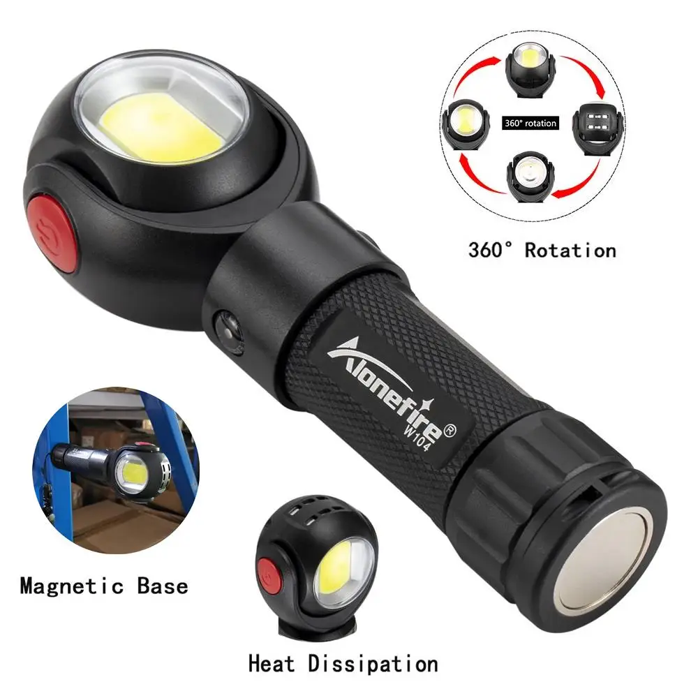 W104 COB flashlight (5)