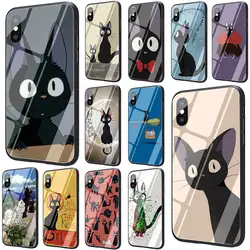 EWAU JIJI CAT My neighter чехол из закаленного стекла для телефона iPhone 11 Pro 6 6S Plus 7 8 Plus X XS XR XS Max