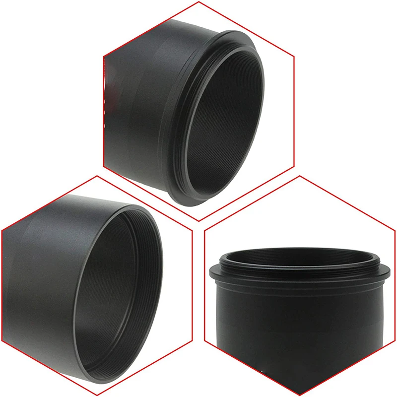 StarDikor 2 인치  (M42/M48) X0.75 천체 망원경 접안 렌즈 카메라 T 어댑터 링, 천문 사진용