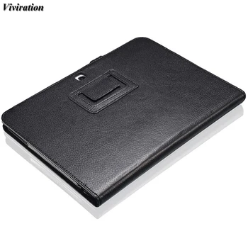 

For Samsung Galaxy Tab 4 10.1 SM-T530 T531 T530 T535 Protector Shell Capa Funda PU Leather Tablet PC Case 10.1 Flip Stand Cover