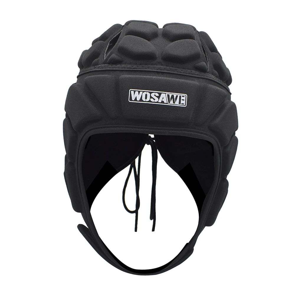 Pro Helmet EVA Shock-proof Headgear for Rugby Flag Football Soccer Goalkeeper & Goalie Unisex Goalkeeper Helmet for Adult