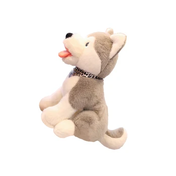 

28/38/48cm Kawaii Sitting Simulation Husky Dog Stuffed Toys Plush Toys Kids Baby Toys Husky Dolls Birthday Gift