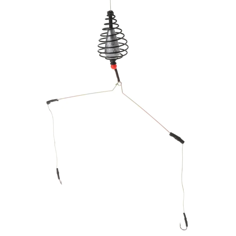 

Fishing Feeder With Explosion Hook Lead Sinker Bait Holder Lure Tackle Carp Fish
