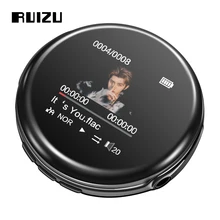 Новейший MP3-плеер RUIZU M1 Bluetooth спортивный мини mp3-плеер Портативное аудио 8 Гб со встроенным динамиком FM Электронная книга музыкальные плееры