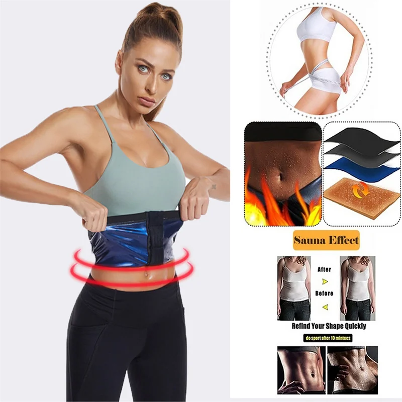 NINGMI Waist Trainer Belt for Women Sauna Slimming Belt Fat Burning Body  Shaper for Weight Loss Waist Cincher Slimming Shapewear - AliExpress