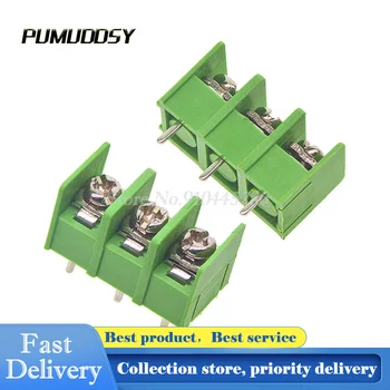

10PCS/LOT 7.62mm pitch pcb screw block 2pin 300V 20A KF7.62-2P