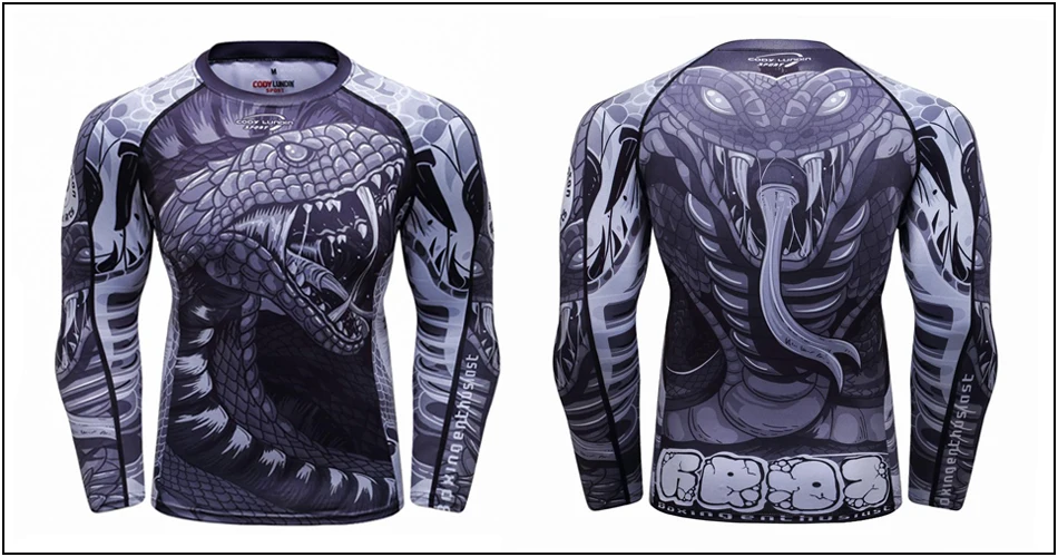 Мужская футболка UFC Kickboxing Tight с длинным рукавом MMA Rashguard, футболка для бокса, майка Jiu, футболка с надписью jitsu Muay Thai Sanda, тренировочная футболка