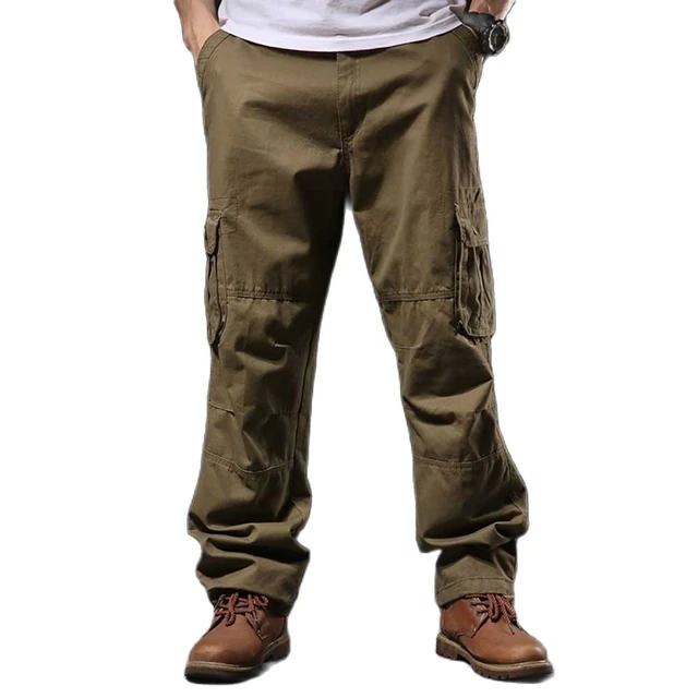 AW# Fashion Men Outdoor 6 Pocket Cargo Pants | Lazada PH