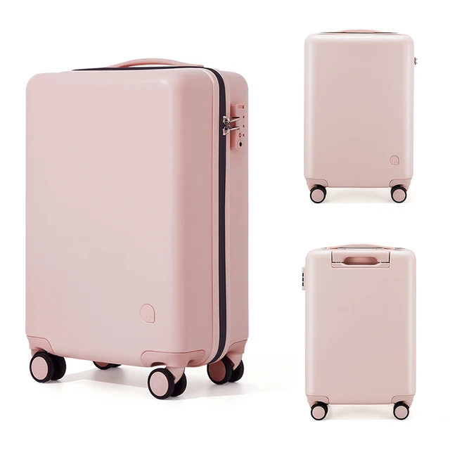 Designer Matte Suitcase On Wheels