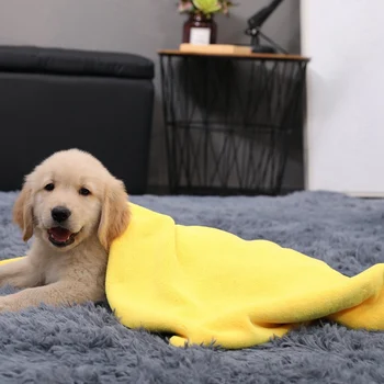 

New Pet Bed Blanket Pet Dog Bath Towel Soft Ultra Absorbent Microfiber Oversized Quick Drying Towel For Small Medium Large Dogs