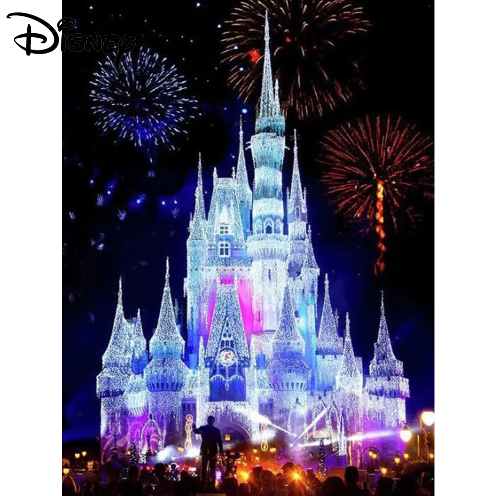 Disney Diamond Mosaic Fantasy Castle Strass 5D Diy Diamond Painting Scenery Cross Ctitch Kit Home Decor