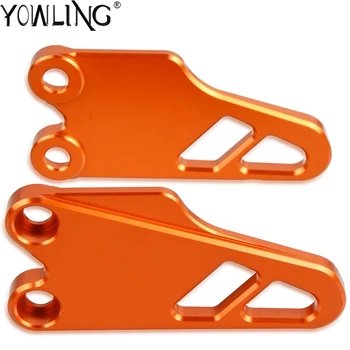 

FOR KTM DUKE Motorcycle Aluminum Foot Peg Protector Rear Heel Protective Cover Guard 125 250 390 duke 2017 2018 2019 Accessories
