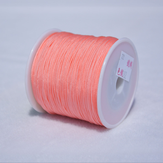 No 72 jade thread red rope hand-knitted rope Chinese knot wire tassel/bracelet braided thread/diy material thread