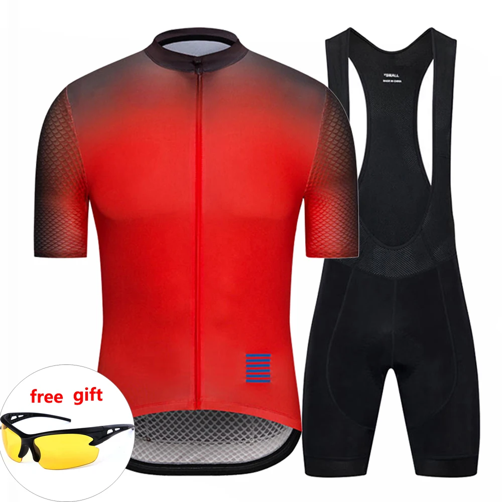 

Pro Team Summer Cycling Jersey Set Quality Mesh Fabric Sleeve Italy MITI SPA Leg End Summer Quick dry ropa ciclismo hombre