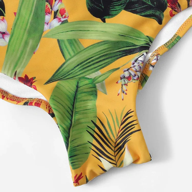 Bikini Sexy High Waist Swimming Suit Woman Fission Swimwear Swimwear Two Piece