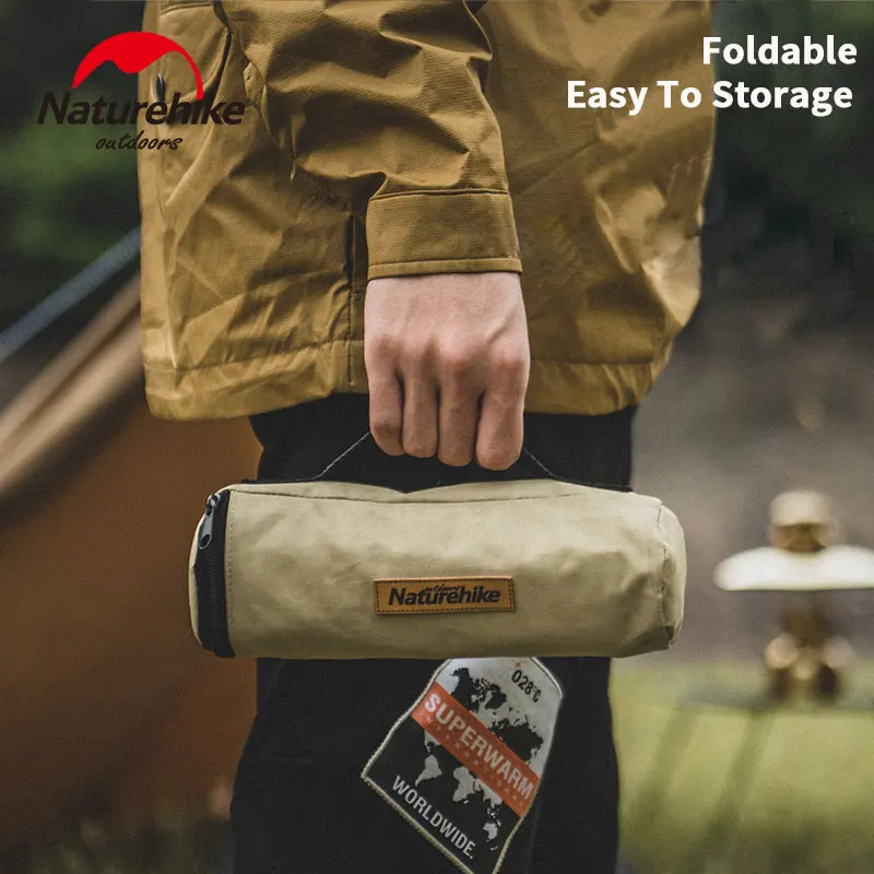 Складная подставка для огня Naturehike уличная портативная плита из нержавеющей