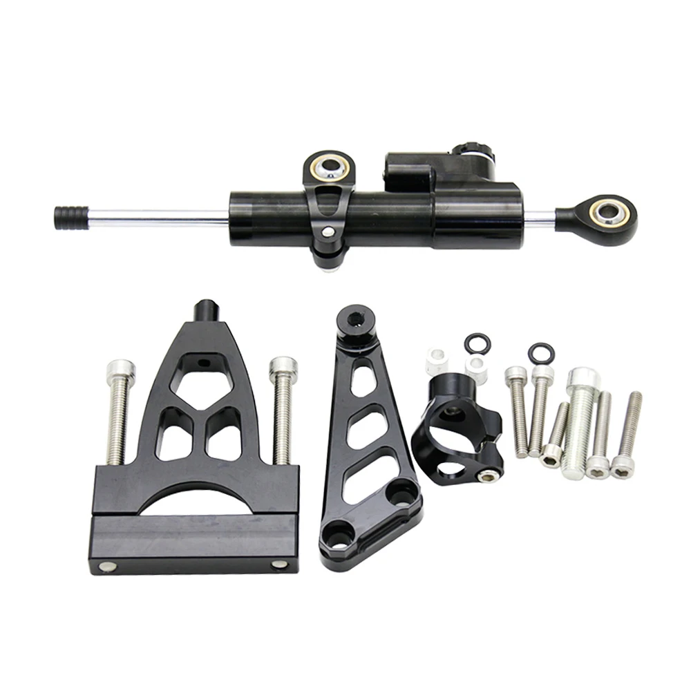Для Honda CB400 VTEC CB400 1999-2012 CNC мотоцикла рулевой демпфер Стабилизатор кронштейн комплект управления двигателем кронштейн