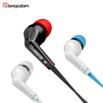 

Langsdom JD88 smart earphones explosion models in-ear noodle line subwoofer earphones