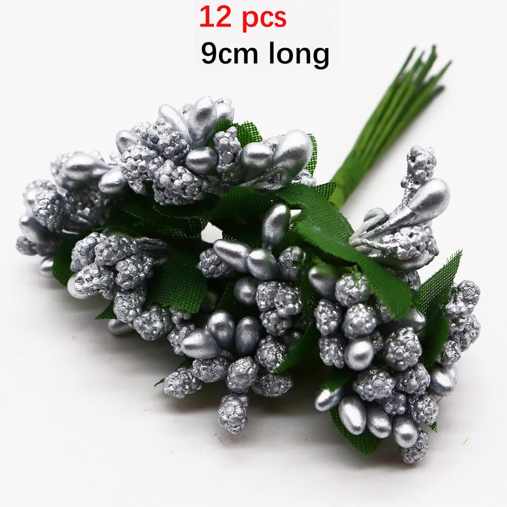 6-10-12-20-24-200pcs-Silver-Mixed-Hybrid-Flower-Cherry-Stamen-Berries-Bundle-DIY-Cake(12)