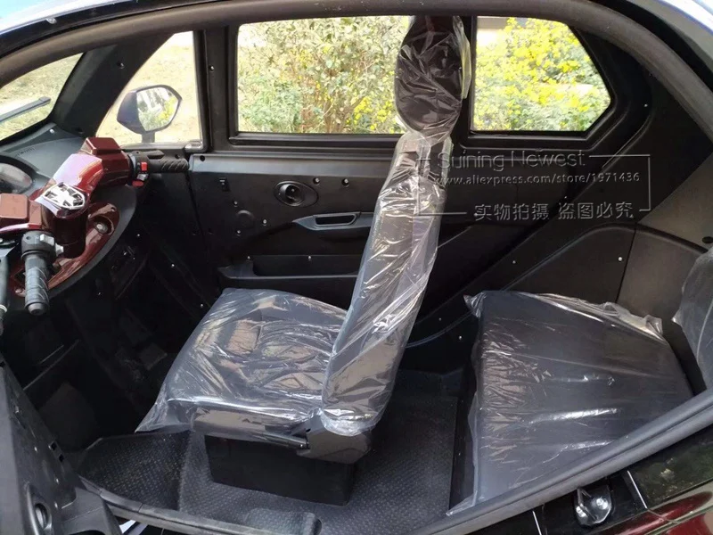 red car inside