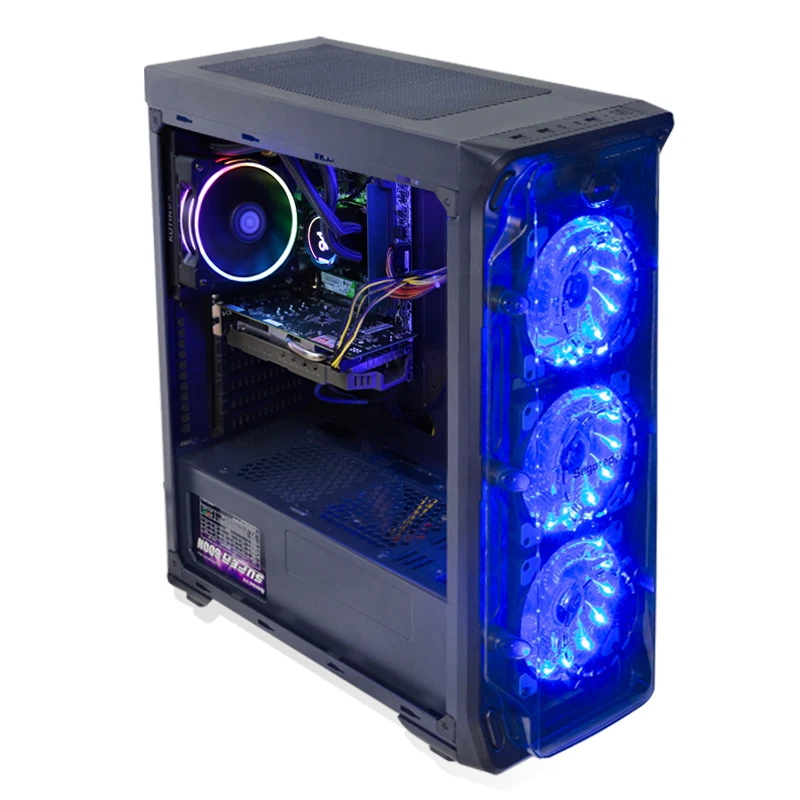 Игровой компьютер KOTIN GBW-1/ intel I7 8700/8ГБ DDR4/GTX1060/240ГБ SSD+1ГБ/Dos