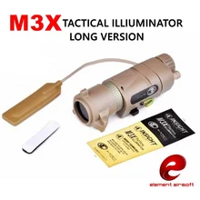 Элемент страйкбол Arma L-3 M3X ИК осветитель оружие Тактический свет охотничья лампа Softair винтовка Воздушный пистолет фонарик EX175