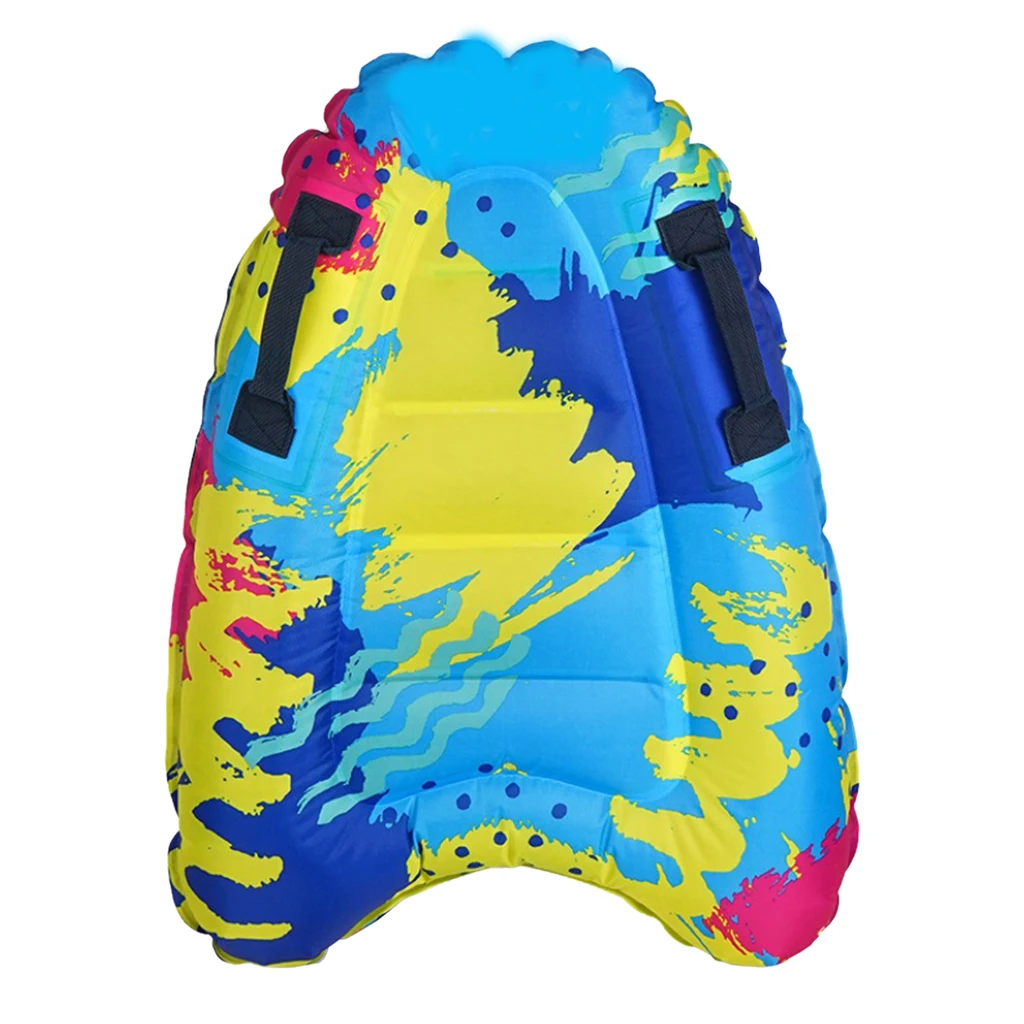 60x80cm Children Inflatable Bodyboards Kids Lightweight Soft Mini Surfboards Outdoor Swimming Pool Beach Floating Mat Pad Float