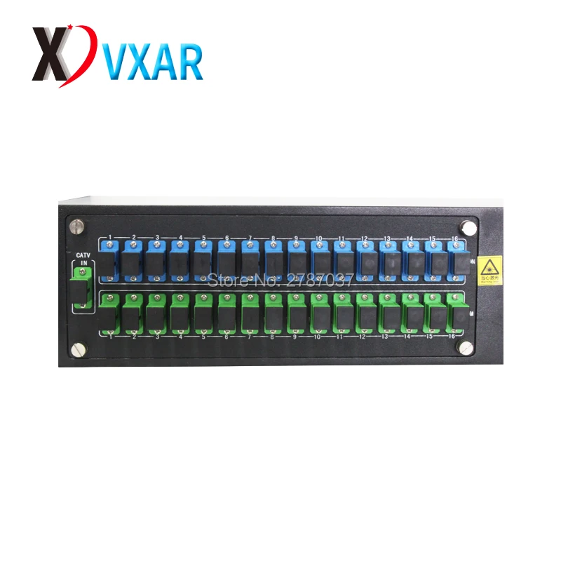 CATV highpower EDFA/EYDFA with WDM for FTTX pon