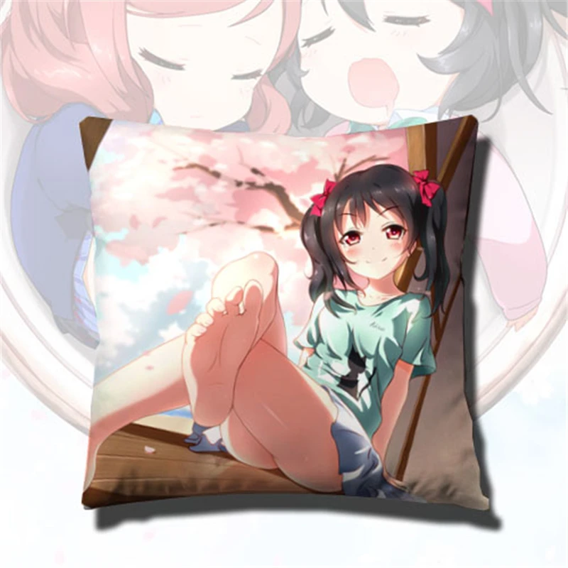 L Мультфильм LoveLive! школьный идол Проект Аниме минами Котори двухсторонний узор Подушка для друга Подушка Наволочка на подарок и внутренний - Цвет: L
