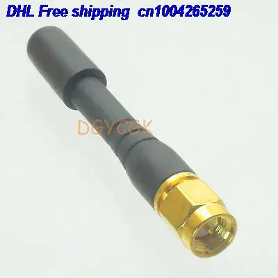 DHL 100 шт. антенна 433 МГц GSM GPRS SMA Прямой штекер 6 см для радиоантенны 22-a