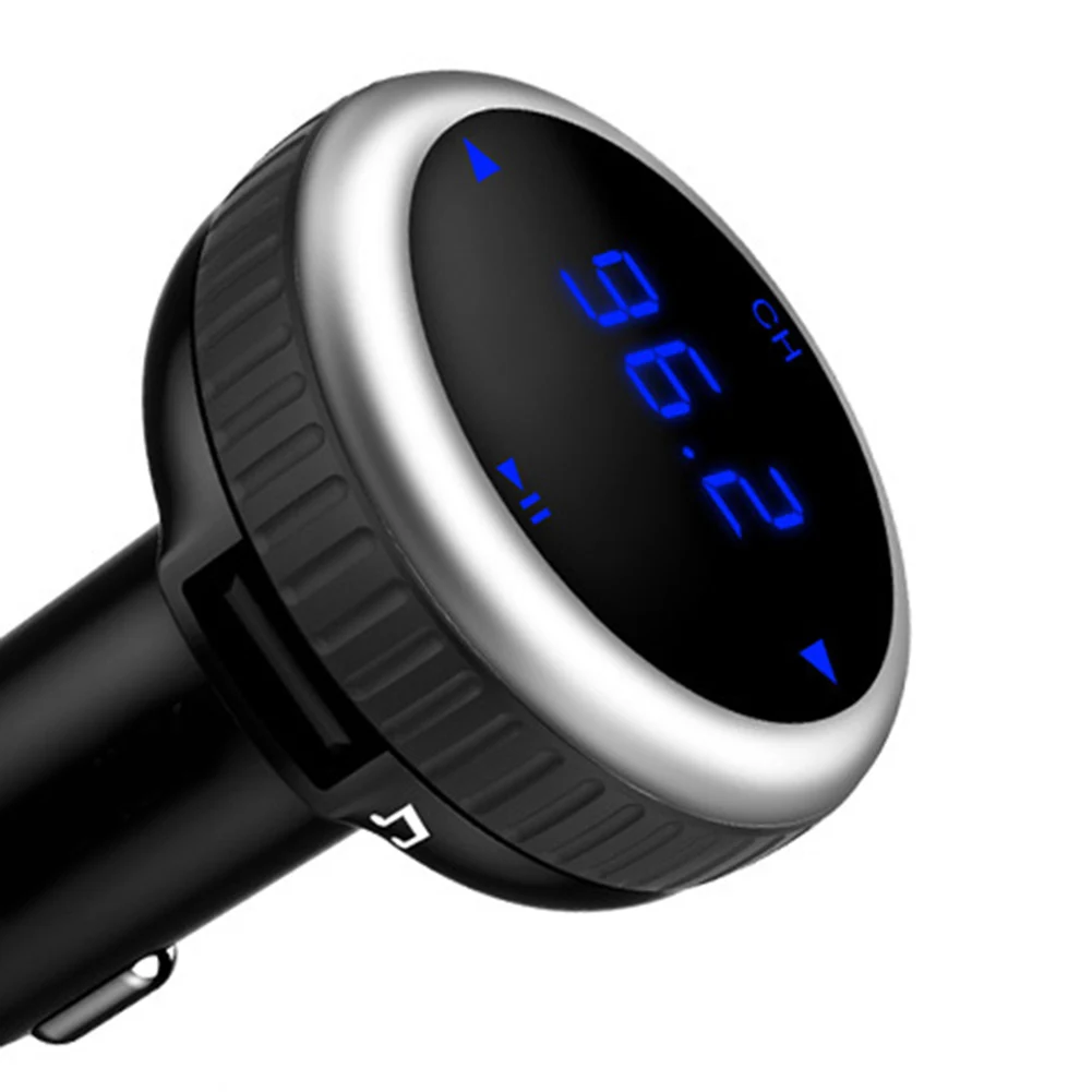 Универсальный двойной USB Автомобильное зарядное устройство Bluetooth приемник fm-передатчик mp3-плеер