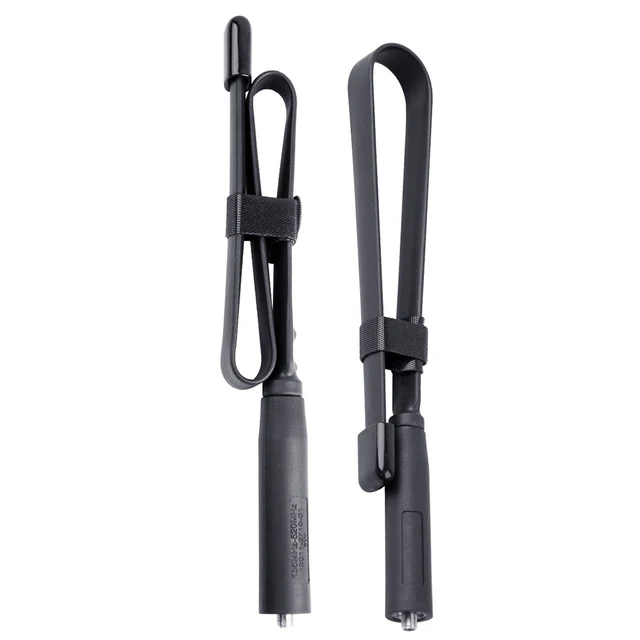 150/440MHz Foldable Antenna Walkie Talkie Outdoor Extend SMA Female VHF UHF Radio Signal Boost Dual Band For Baofeng UV-5R/82 6