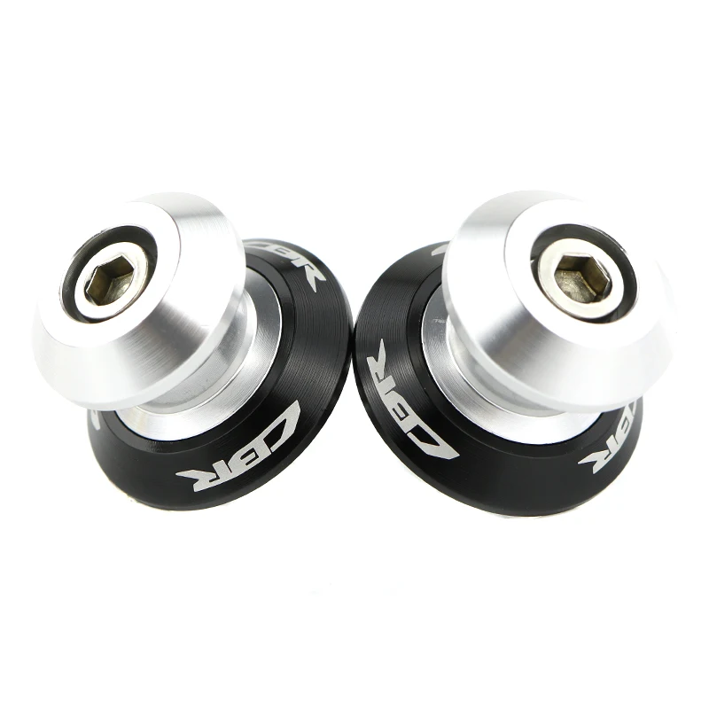 silver Для CBR600RR 2003-2006 2007-2009 2010-2012 2013 качели ползунки для рук катушки стенда бобины ЧПУ Алюминий из алюминиевого сплава - Цвет: silver