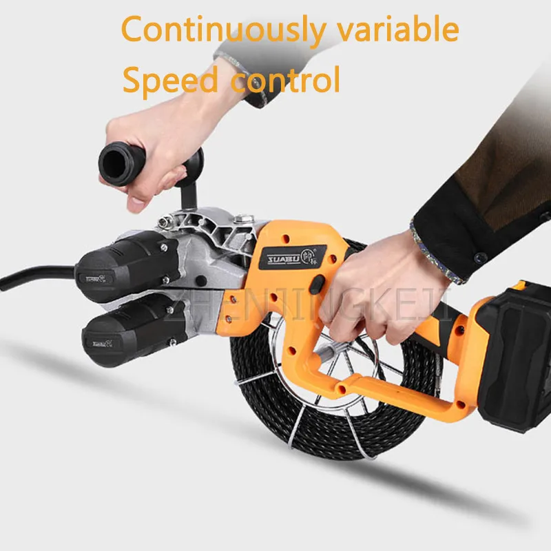 

Lithium Battery Pull Line Stringing Machine Equipment Electrician Electric Cable Cross Line Leading Tools High Power Chargeable